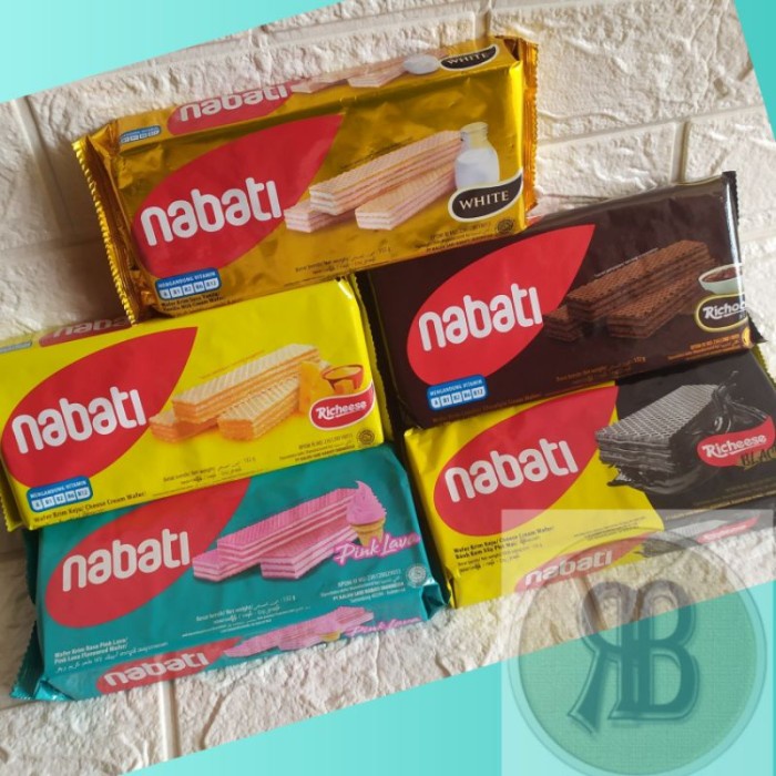 

NABATI WAFER KRIM 132gr / Nabati coklat / Nabati richeese / pink lava - SUSU