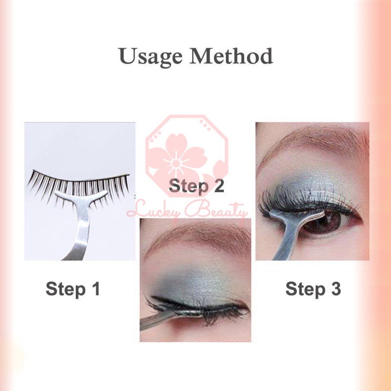 Penjepit Bulu Mata / Penjepit Bulu Mata Baik Untuk Bulu Mata Palsu Jepit Bulu Mata Pasangkan Dengan Lem Bulu Mata Professional for Bulu Mata Eyelash Extension Dan Bulu Mata Magnet Pinset Eyelash