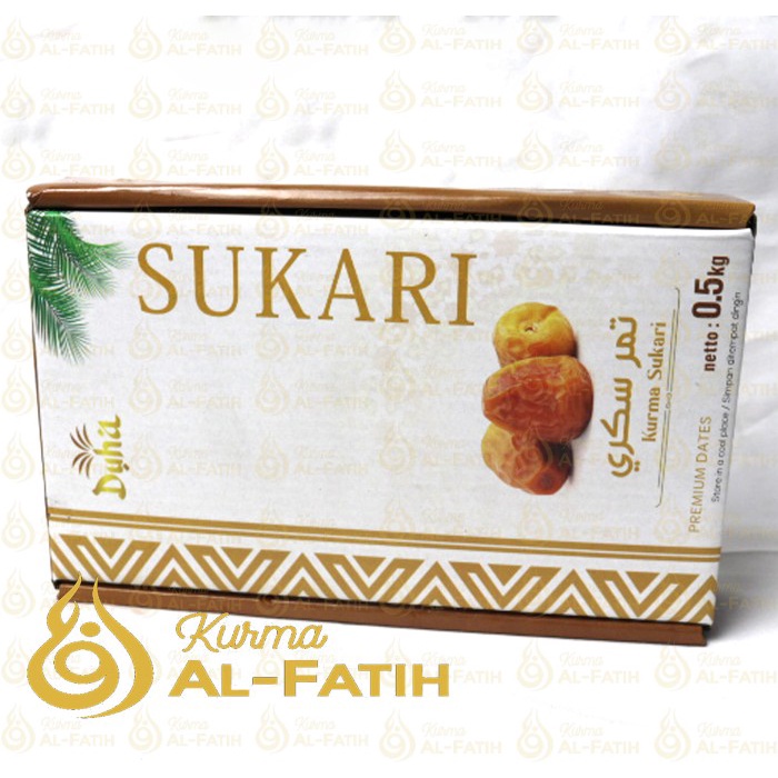 

✨NEW✨ -Kurma Raja SUKARI 500GRAM / Kurma Sukkari Basah Asli Fresh Berkualitas- 2.2.23