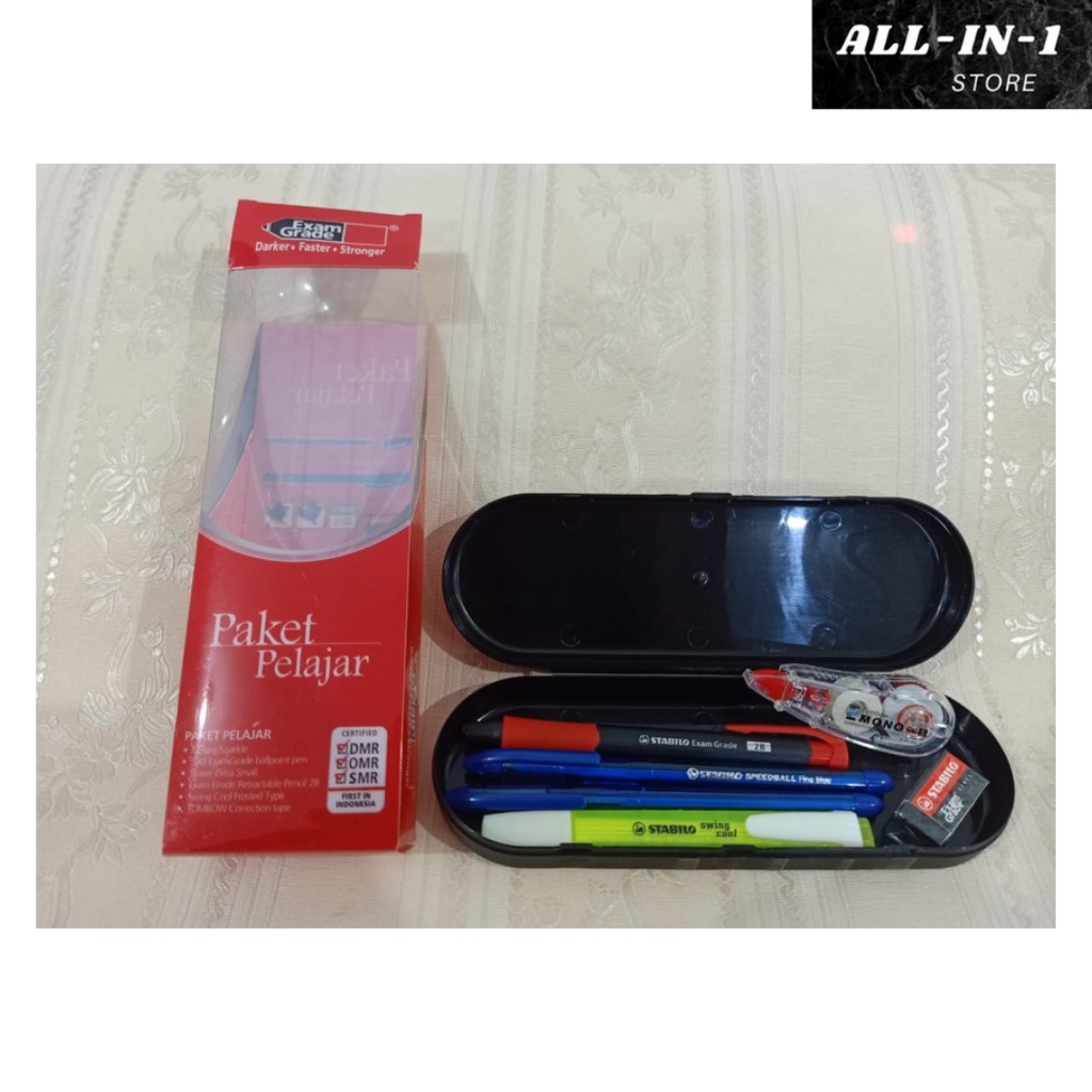

Stabilo Paket Pelajar (Hitam) - 1 SET