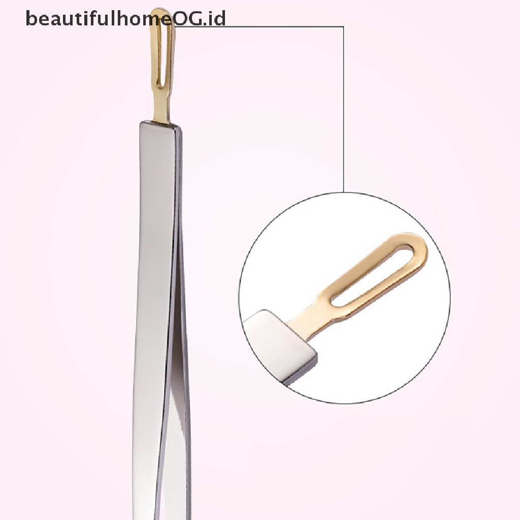 // Beauty// Penjepit Alis Stainless Steel Beauty Clip Acne Clip Alat Penghilang Bulu Wajah **