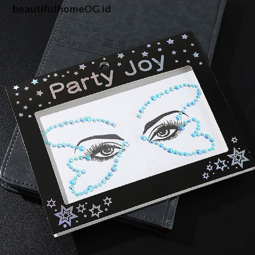 // Beauty// Face Jewels Crystal Body Art Stiker Make Up Festival Face Gems Tatto **