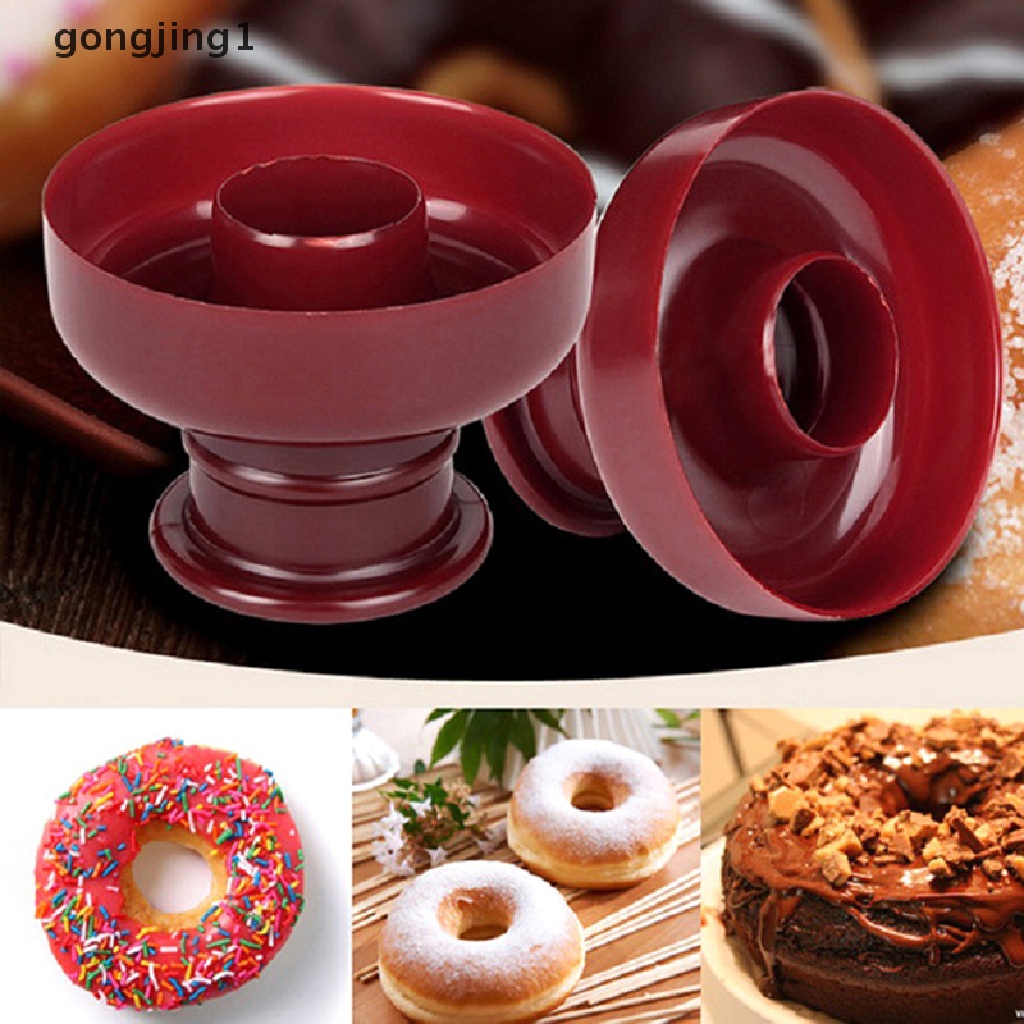 Ggg Donut Maker Cutter Cetakan Kue Bentuk Bunga Hati Cake Roti Dessert Bakery Mold ID