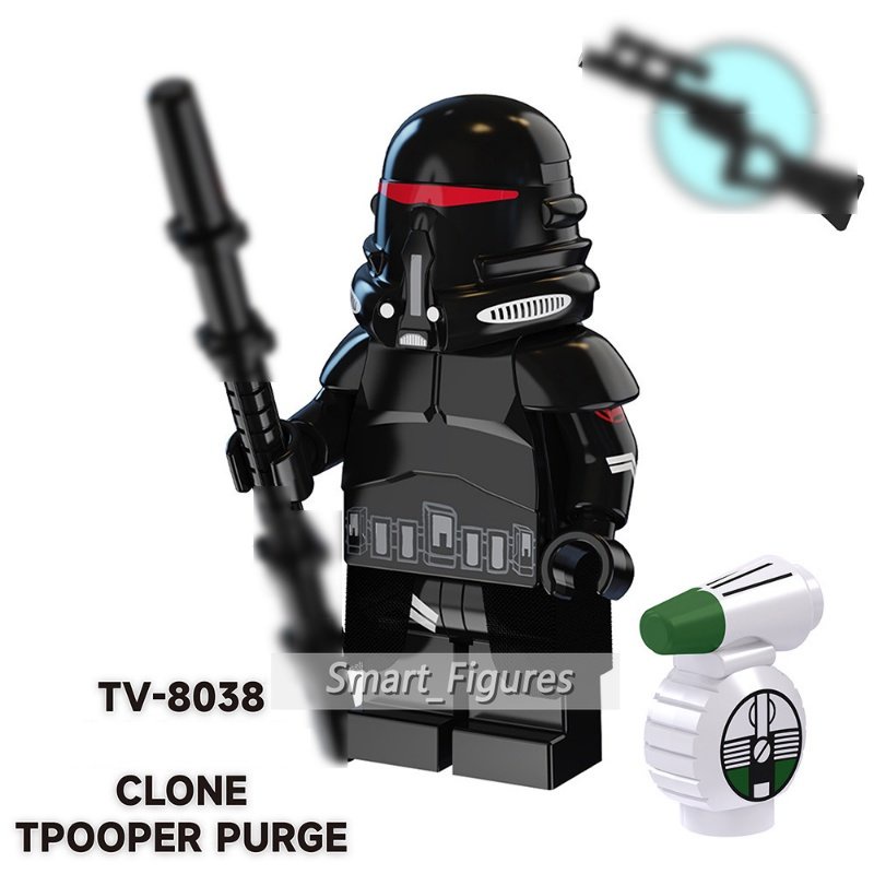 Star Wars Minifigure 501komando Legion Luke Skywalker Palpatine Mainan Edukasi Anak Blok Bangunan