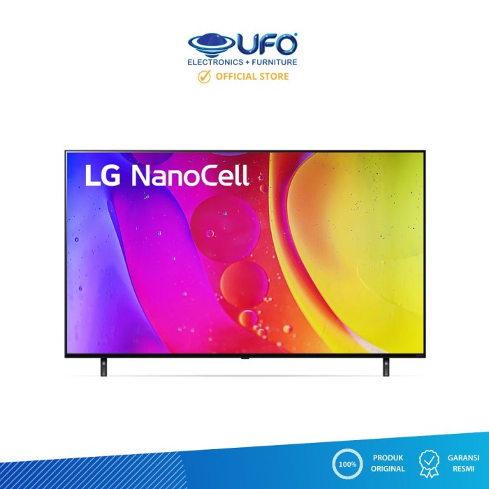 LG 55 Inch Smart TV LED 4K UHD Nanocell 55NANO80SQA