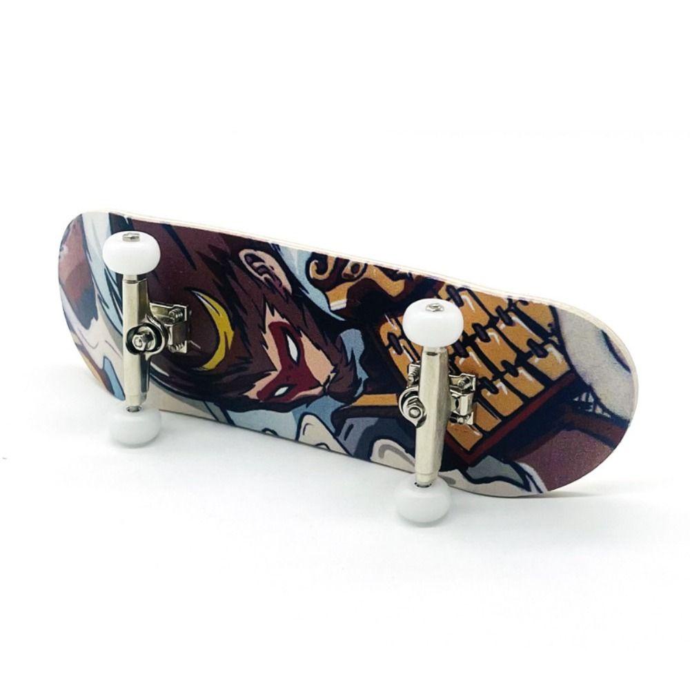 [Elegan] Jari Skateboard Hadiah Ulang Tahun Plastik Novelty Mini Skateboard Jari Skuter Simulasi Skateboard Profesional Mainan Edukasi Jari Mainan Papan Surfing