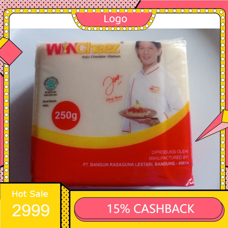 

Keju Whincheez 250Gr Keju Cheddar Olahan Whinchiz Cheese