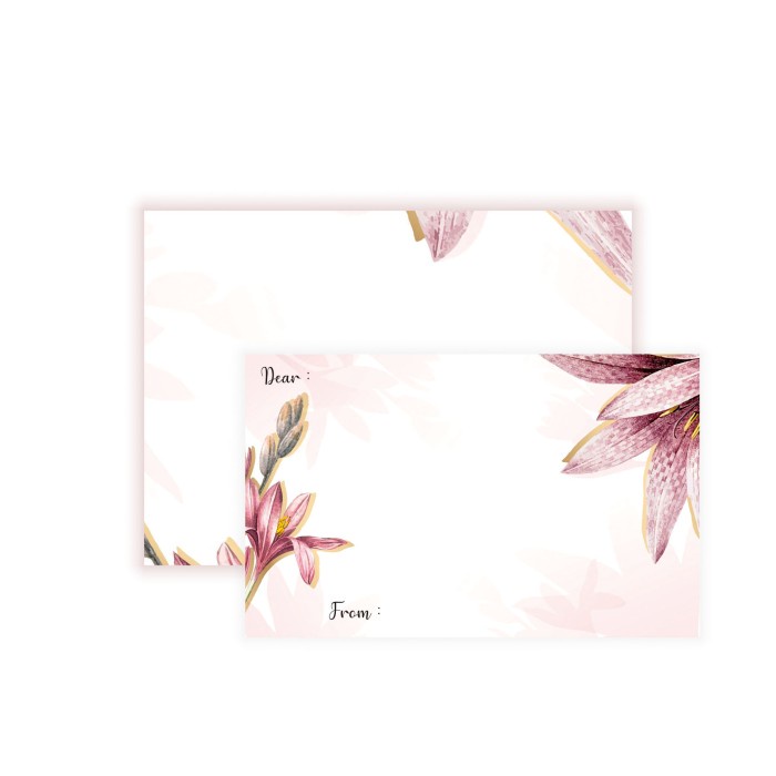 

10 Pcs Kartu Ucapan dan Amplop GS010