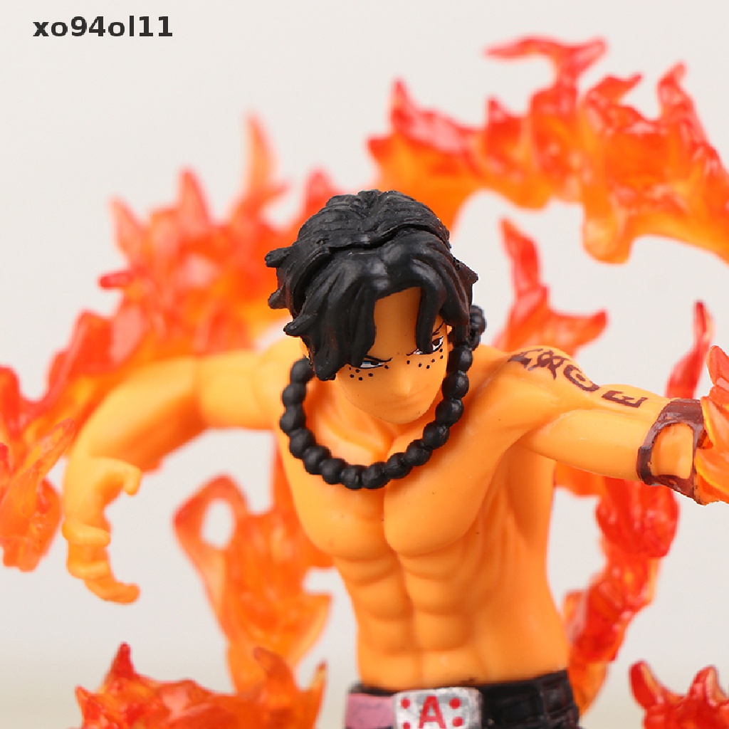 Xo 18cm One Piece Figure Fire Fist Portgas · D · Ace Monkey · D · Luffy Model Mainan OL