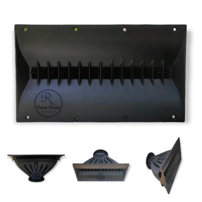 Horn Tweeter Harmonika Uk 18x32cm Bahan Diral Cor Almunium Tebal