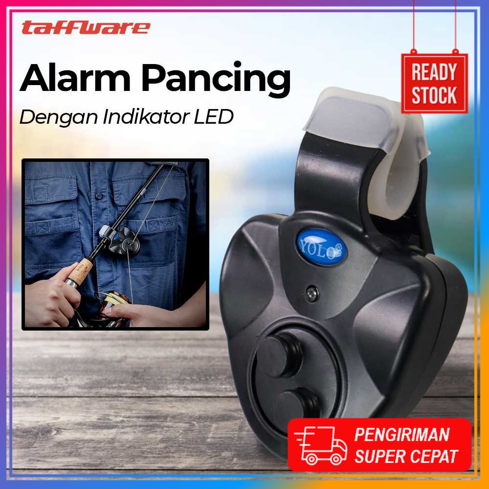 PROMO Siren R3 Yolo Alarm Pancing dengan Indikator LED Toko Pancingan Alat Pancing Mancing Lengkap