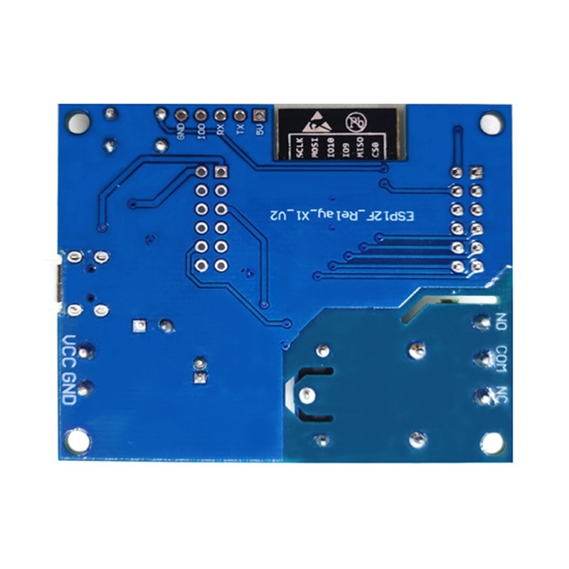 Modul Relay Rangkaian Tunggal btsg ESP8266WIFI Wifi Module Tombol Re-set 59x43mm