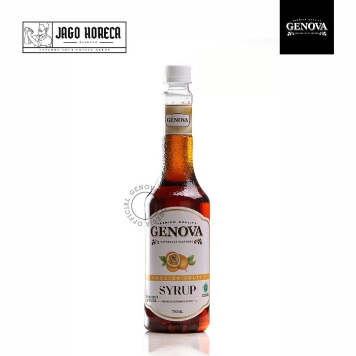 

Genova Syrup Passion Fruit - 750ml