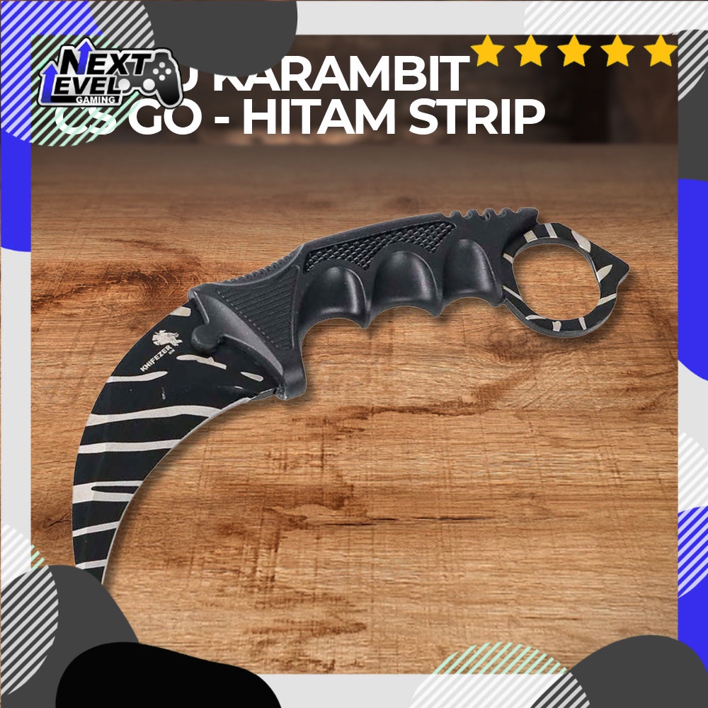 KNIFEZER Vastar Pisau Karambit CSGO Collector Knife H10