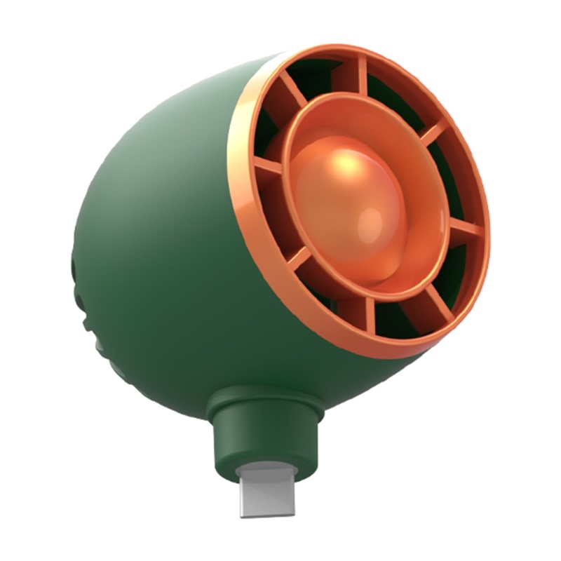 Cre Kipas Angin Portable Genggam Tipe-C Dengan Turbo-blades Kipas Pendingin Multifungsi Kebisingan Rendah Untuk Asrama Kantor Rumah