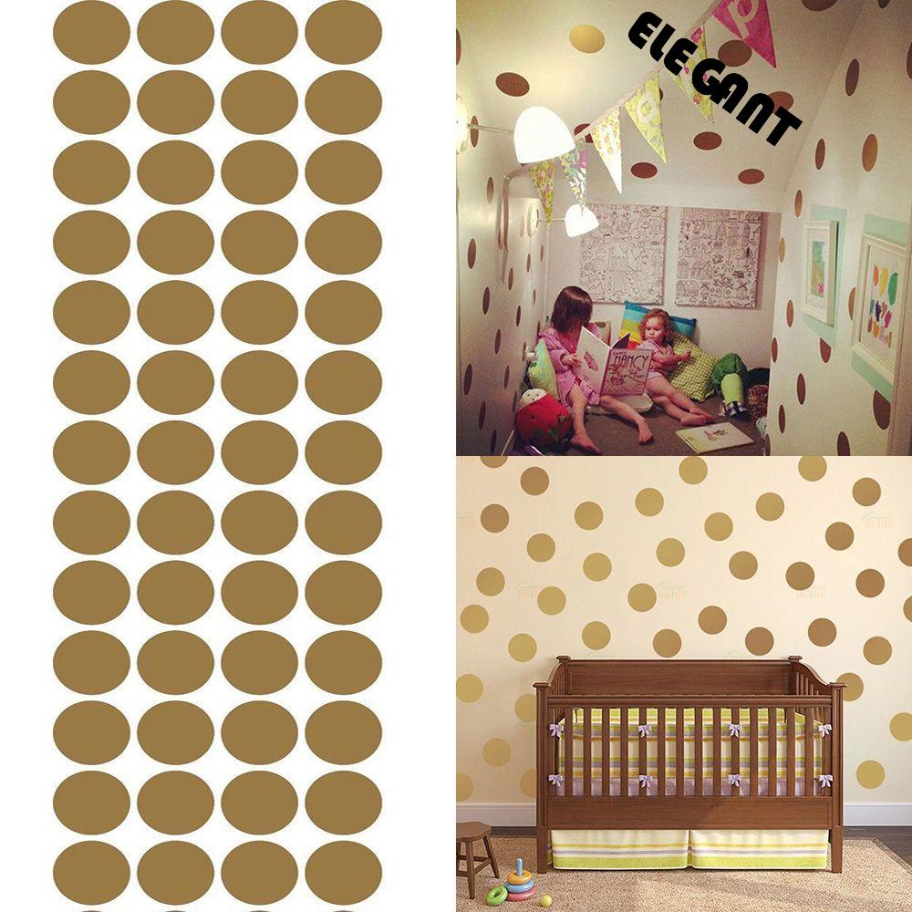 [Elegan] Stiker Dinding Lingkaran Art Vinyl Baby Rome Decor Nursery Decoration Anak52/PCS