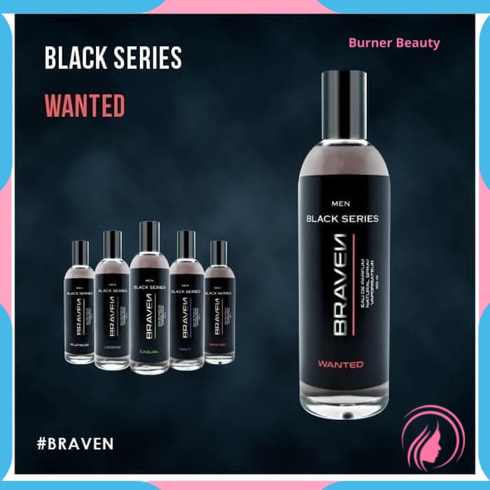 Parfum Pria BRAVEN MEN BLACK SERIES PARFUM 100ML - PARFUM BRAVEN MEN