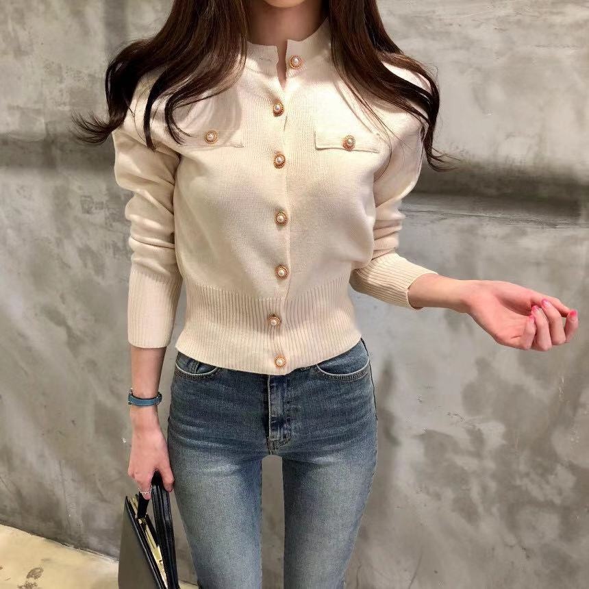 TELLY ➡️ BJ-007 Atasan Rajut Korean Style Wanita Premium Import Lengan Panjang Kekinian High Quality | Baju Korean Style Lengan Panjang