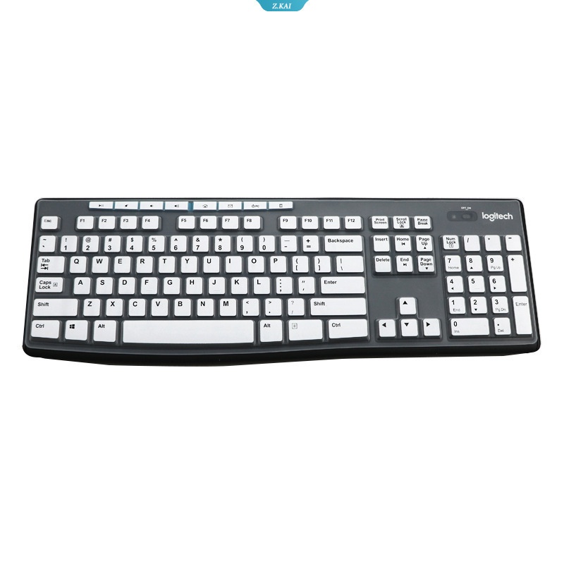 Cover Keyboard Desktop Untuk Logitech Desktop 15.6 Inch MK270 MK275 MK200 K270 Silikon Tahan Air Pelindung Kulit Penutup Debu Laptop [ZK]