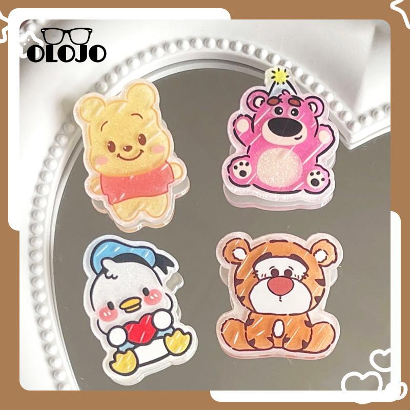 【COD】Jepit Rambut Seri Disney Kecil Imut Manis Winnie Strawberry Bear Poni Duckbill Hair Clip