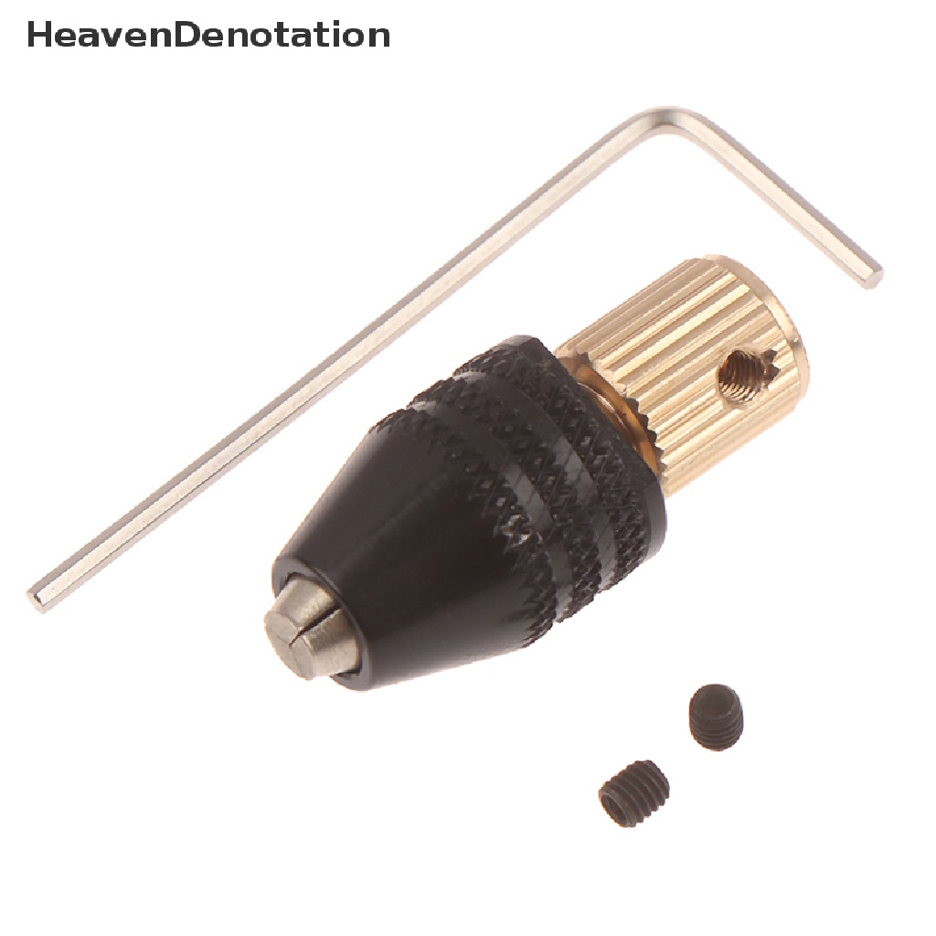 [HeavenDenotation] 0.5-3.2 mm Mata Bor Motor Listrik Micro Drill Chuck Hex Drill Chuck Adapter HDV