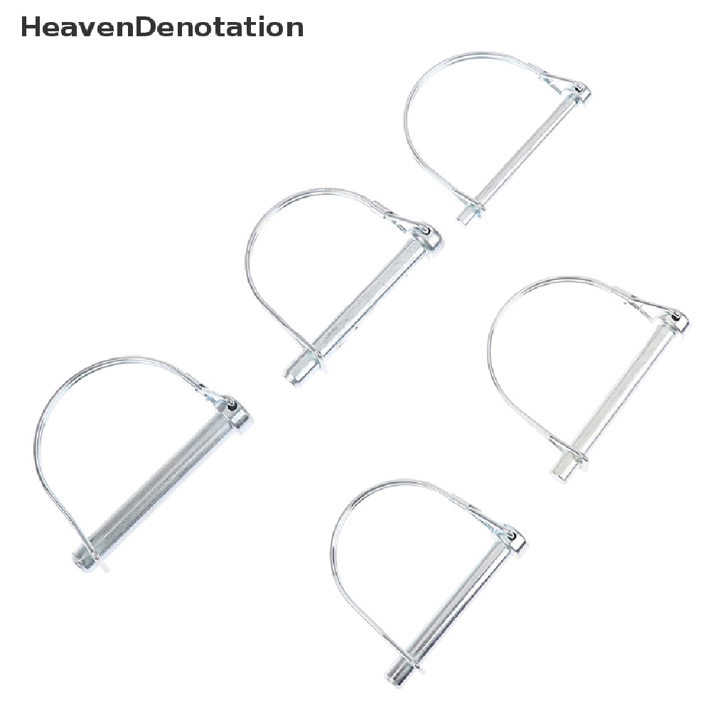 [HeavenDenotation] Heavy Duty Marine Trailer Coupler Safety Pin D Ring Bulat Arch Locking Lock Pin HDV