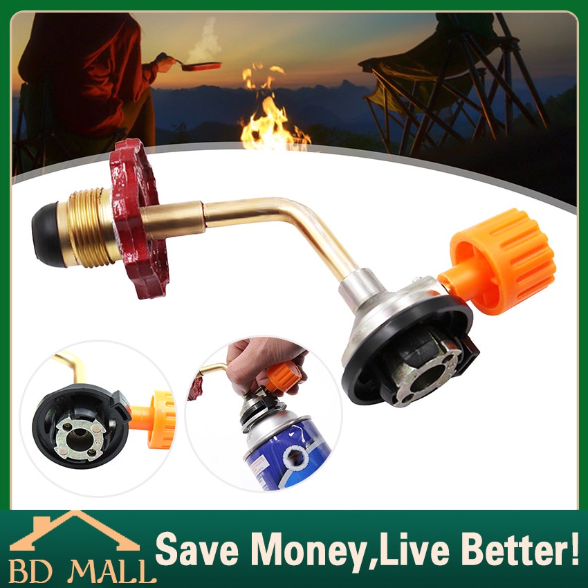 Adaptor Kaleng Gas Refill Alat Torch Refill Gas Isi Ulang Gas Kaleng Portable