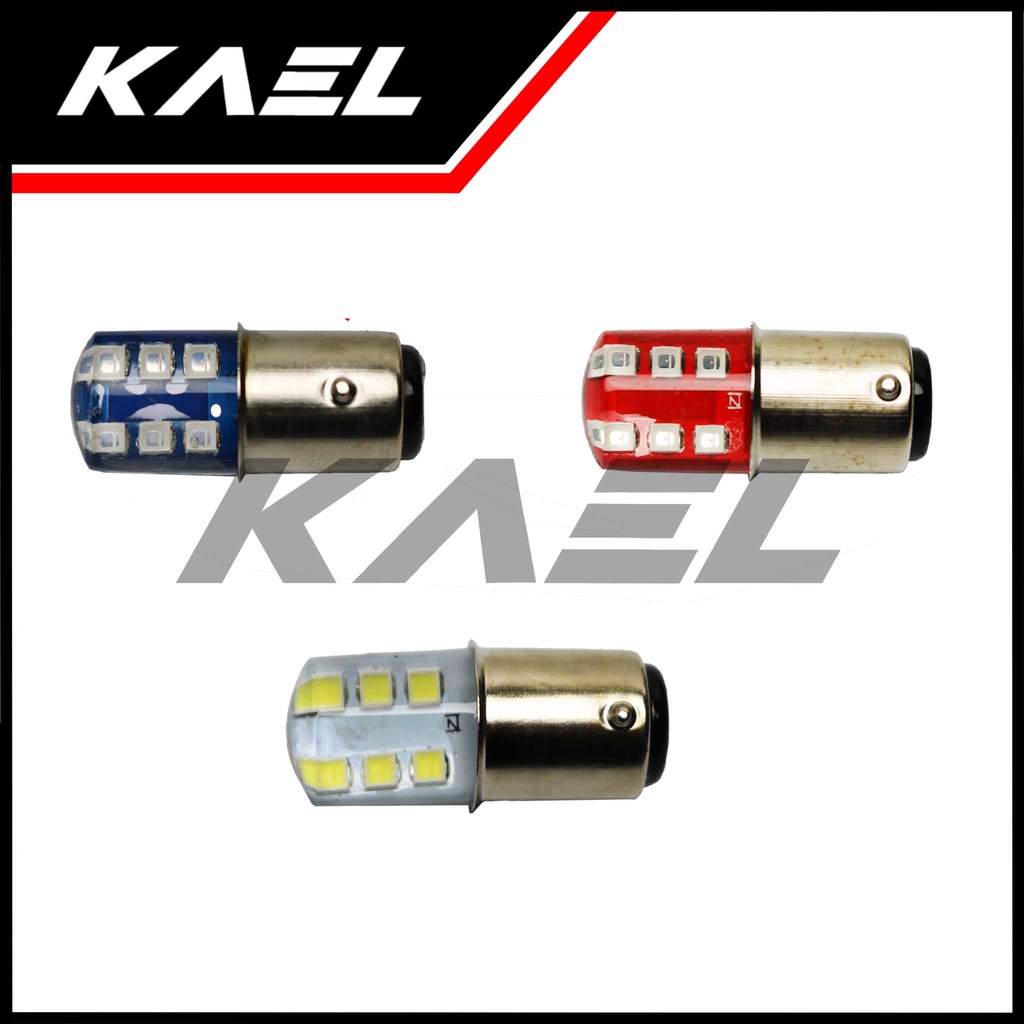 Lampu Jelly Belakang LED Strobo 12 Mata  DC 12 Volt Stop Rem Lamp Stoplamp Keda Kedip Flash Bayonet