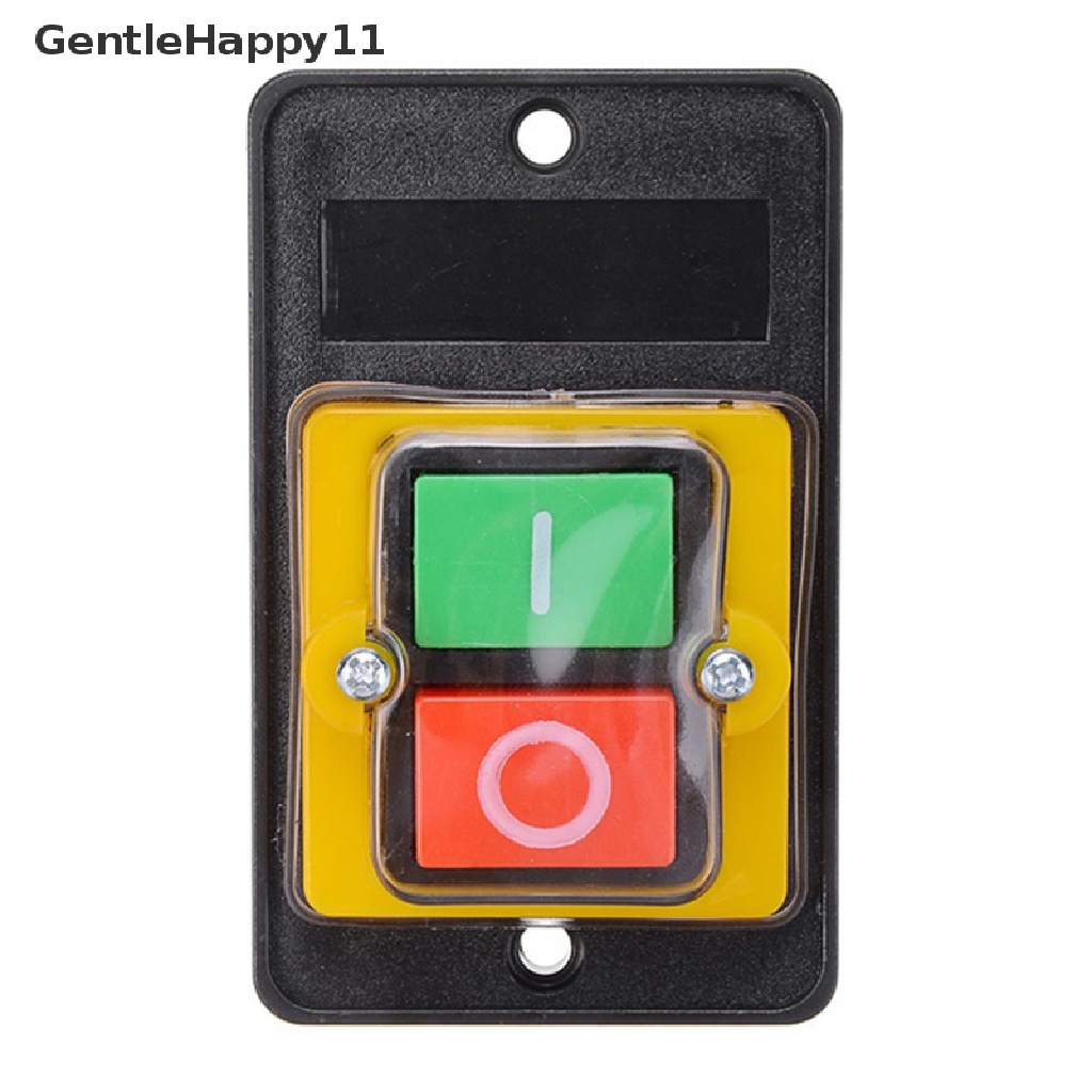 Gentlehappy On Off Water Proof Push Button Switch Tombol Tekan Tahan Air Untuk Mesin Cutg Bench id