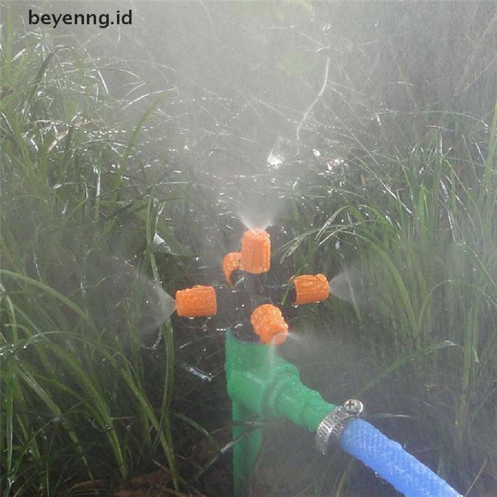 Beyen Sprinkler Taman Irigasi Kabut Kabut 5-head Nozzle 1per2 &quot;Moung Adaptor ID