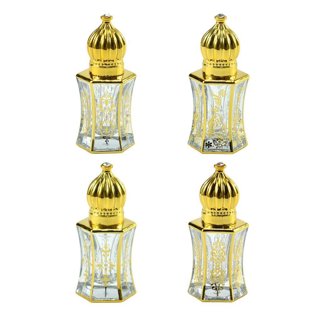 POPULAR Populer 2Pcs Roller Botol Wadah Isi Ulang Gold 7ML Kosong