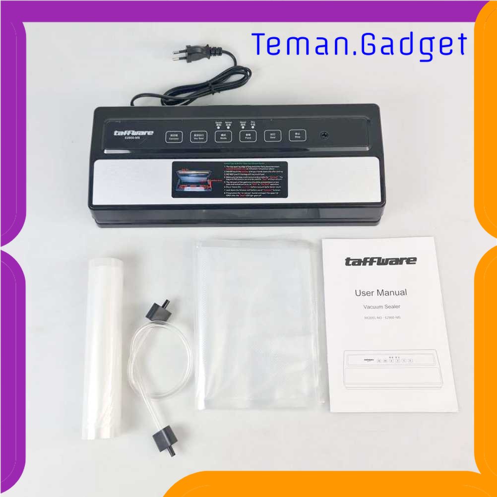 TG - DPR Taffware Vacuum Sealer Packing Machine 110W - E2900-MS