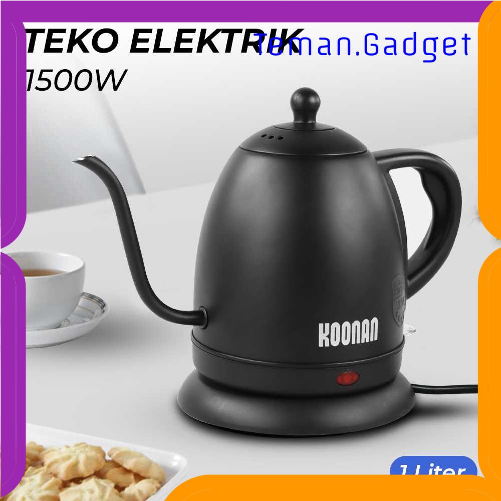 TG - DPR Koonan Teko Elektrik Pitcher Kopi Teh Stainless 1500W 1L - Y12-A2