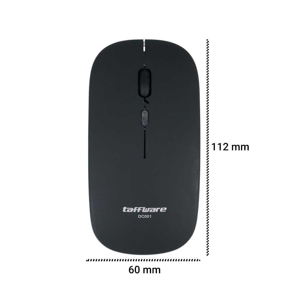 Taffware Mouse Wireless RGB Dual Mode 2.4GHz + Bluetooth 5.2 - DC001