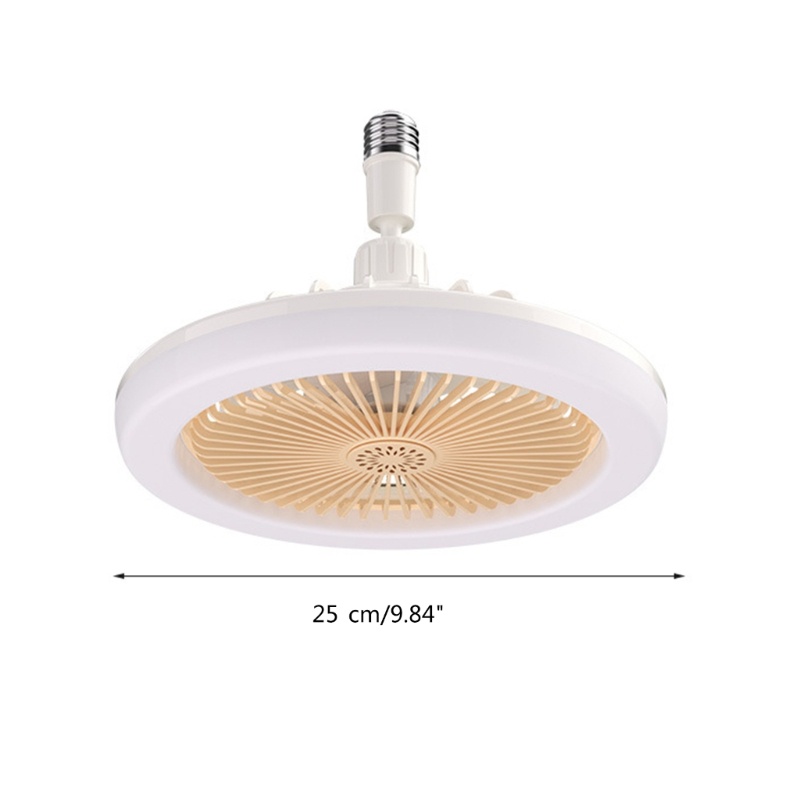 Vivi Kipas Angin Plafon Modern Dengan Cahaya Remote Control LED Ceiling Fan Light Tertutup Low Profile Fan Ceiling Light Dimmable