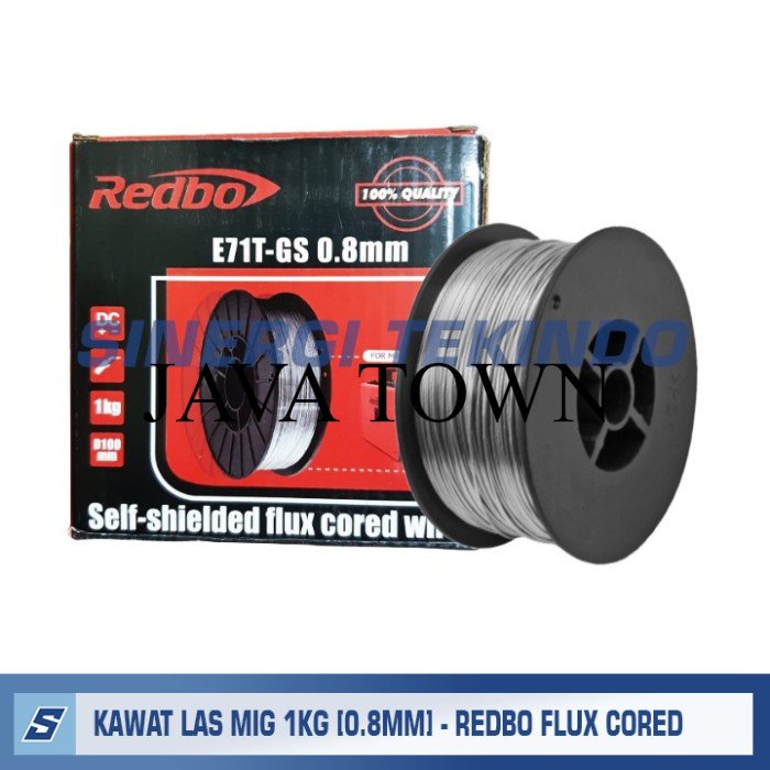 Sale Kawat Las MIG 1KG [0.8MM] - REDBO E71T-GS Flux Cored Wire E 71 T GS - Stainless TYH214