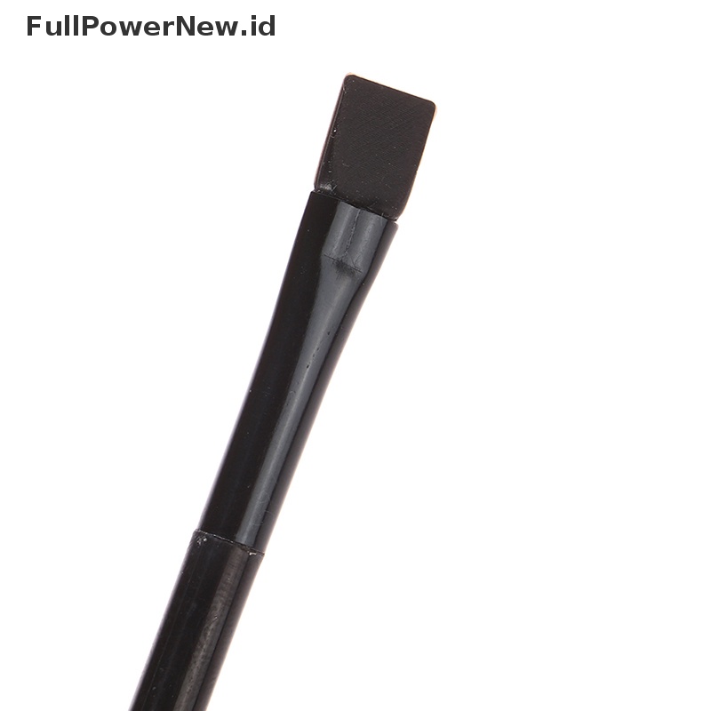 Power Double Side Brow Miring Miring Brush Eyeliner Eyeshadow Alis Mata Makeup ID