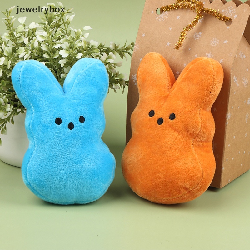 [jewelrybox] Rabbit Plush Stuffed Doll Peeps Bunny Tahun Kelinci2023Boneka Decor Mainan Butik