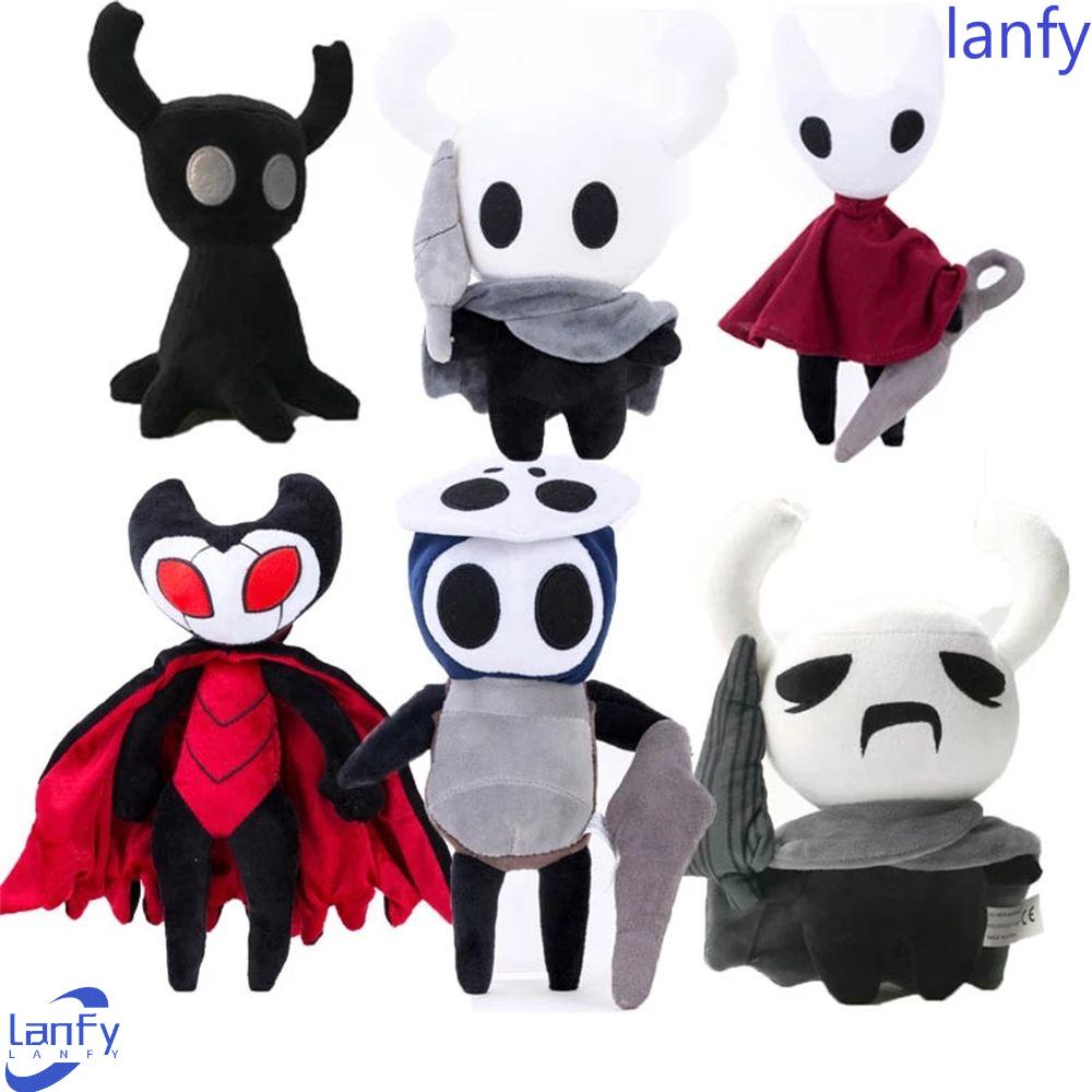 Lanfy Hollow Knight Mainan Mewah Mainan Boneka Anak Bayi Hadiah Natal Boneka Figure Mainan Untuk Anak Rumah Mainan Lembut Hantu Boneka Plush