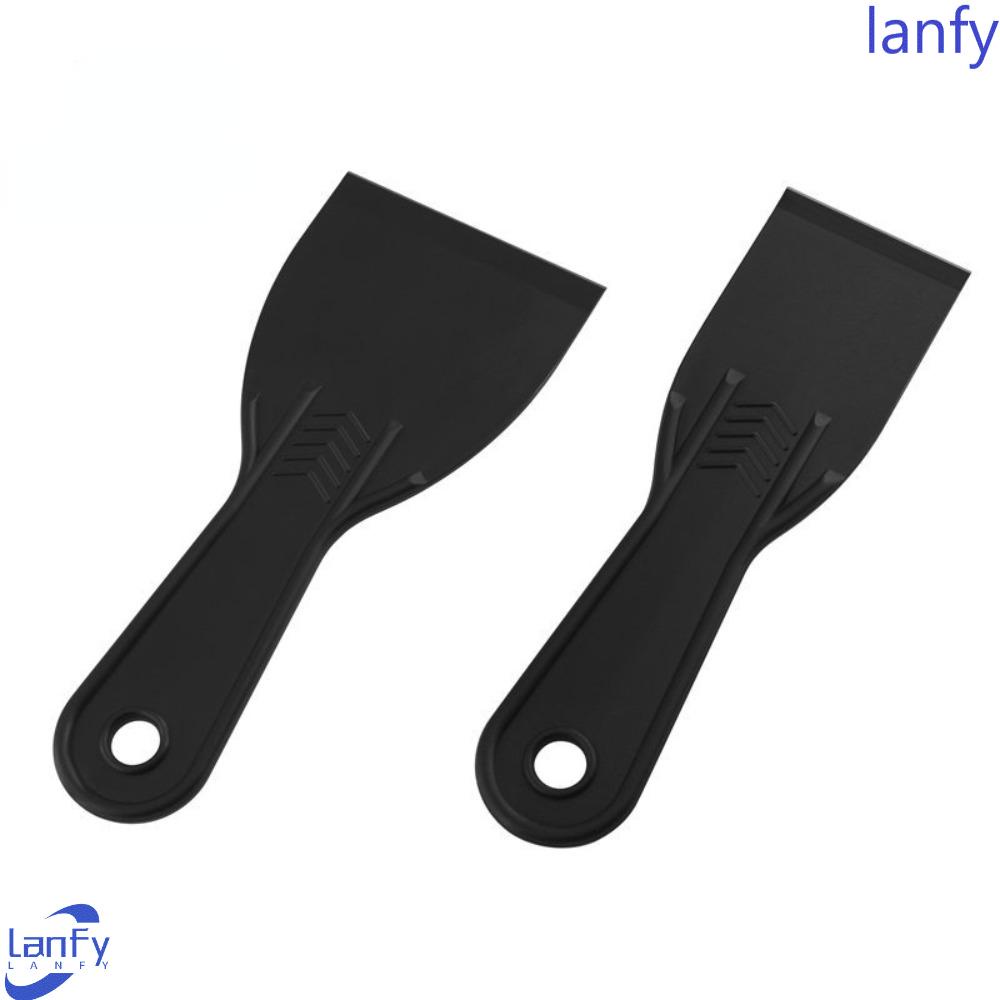 Lanfy Dempul Scraper Lantai 1.5-8in Alat Konstruksi Tambal Film Mobil Dempul Plastik Spreader Filling Spatula