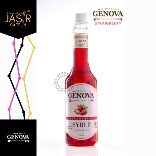 

Genova Syrup Strawberry - 750ml