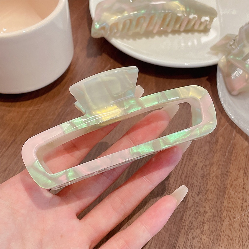 High -grade Sensing Hair Clip Di Bagian Belakang Kepala Ambil Putri Duyung Korea Ji Ji Hiu Besar Klip Hiasan Kepala Rambut Musim Panas