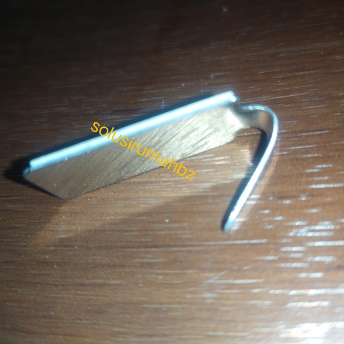 GANTUNGAN BAJU 1KAIT SS ISOLASI 3M KAPSTOK HOOK 1BIJI STAINLESS STEEL