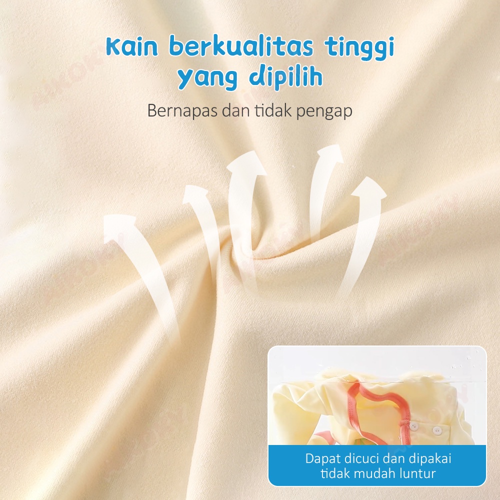 Aikoky Piyama Anak Lengan Panjang Celana Panjang / Baju Tidur Anak Laki Laki Perempuan