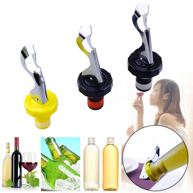 Wine Bottle Stopper/Bar Hand Press Sealing Champagne Beers Cap Cork Plug Seal Tutup/Vacuum Fresh-keeping Sumbat Botol Wine