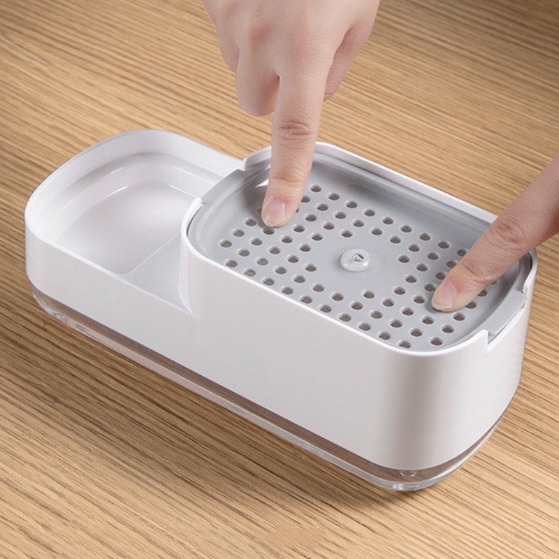 【COD】3 In1 Pump Kitchen Soap Dispenser Tempat Sabun Cuci Piring Dispenser Dapur Soap Dispenser Sink