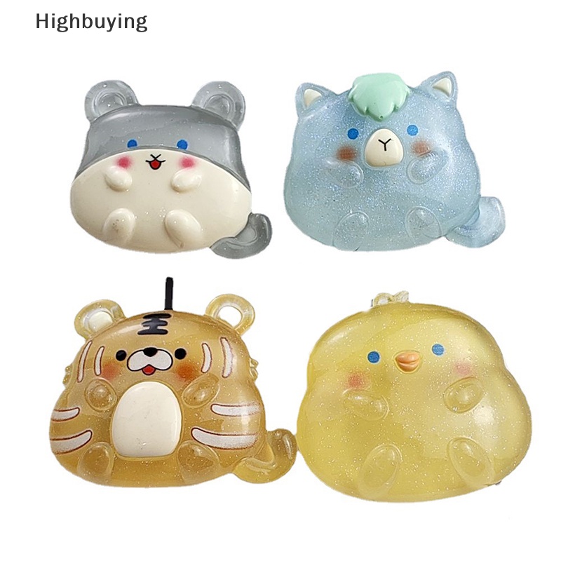 Hbid1/5pcs Resin Luminous Zodiak Mini Dekorasi Kartun Hewan DIY Bahan Craft Aksesoris Untuk Phone Case Mobil Dekorasi Rumah Glory