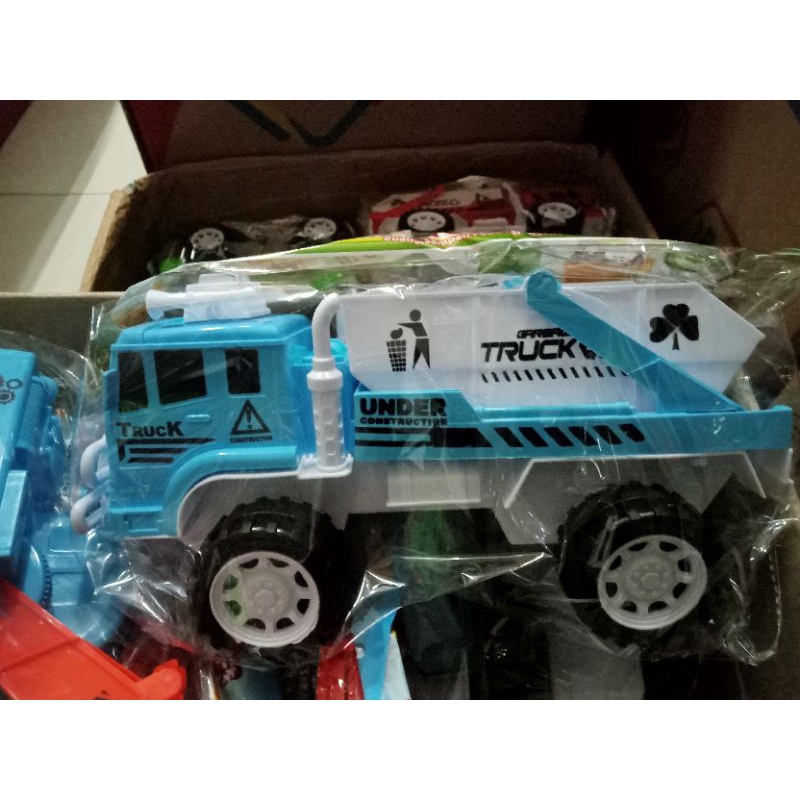 Mainan anak truk Angkut sampah Besar / Mainan Truk Sampah / Mainan Truk Angkut Sampah -SAIFTOYS | FI