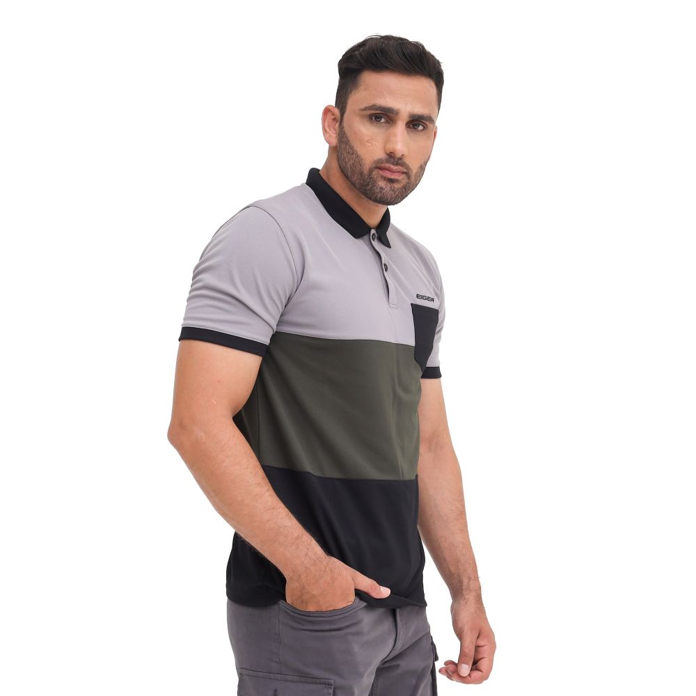 EIGER KAOS PRIA LENGAN PENDEK GERUZA POLO SHIRT