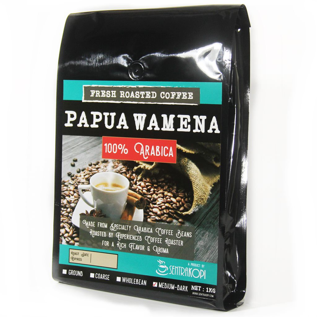 

Kopi Arabika Papua Wamena 1 KG - Bubuk / Biji - Premium Arabica Coffee